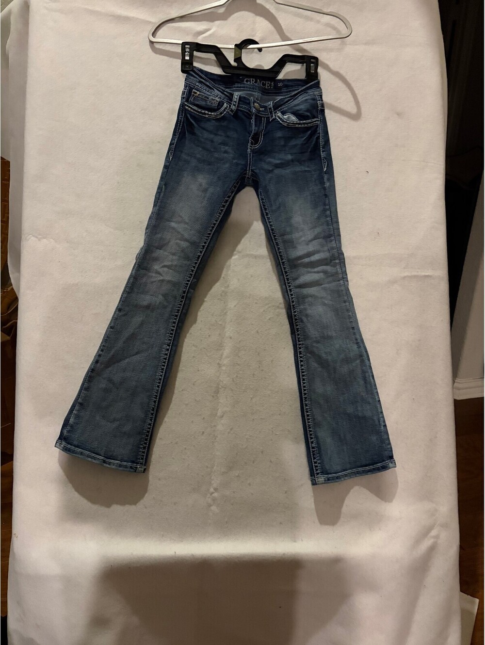 Grace Kids' Blue Flared Jeans Size 10